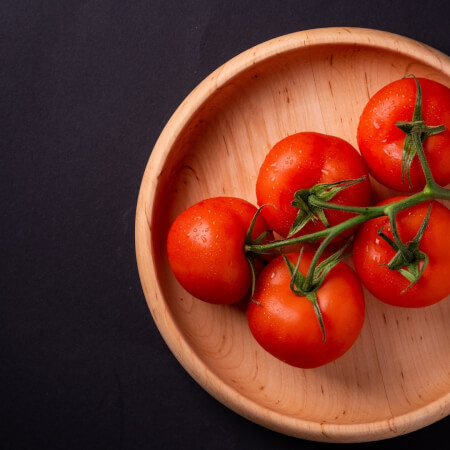 הקפידו להשתמש בעגבניות בשלות וטריות לקבלת התוצאות הטובות ביותר